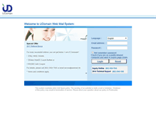 Tablet Screenshot of mail.chariot.com.hk